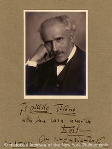 Der Executive Arturo Toscanini