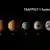 Sieben erdähnliche Planeten um Trappist-1