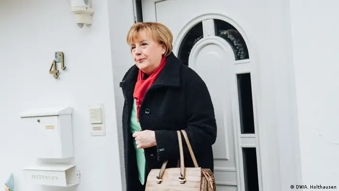 Ursula Wanecki Double von Kanzlerin Merkel