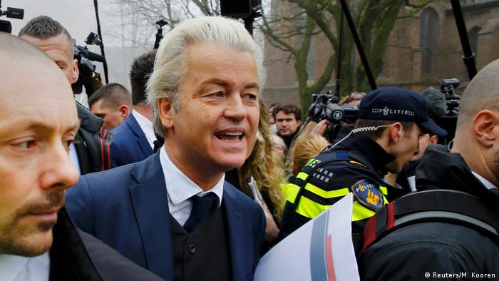 Niederlande Wahlkampf Geert Wilders
