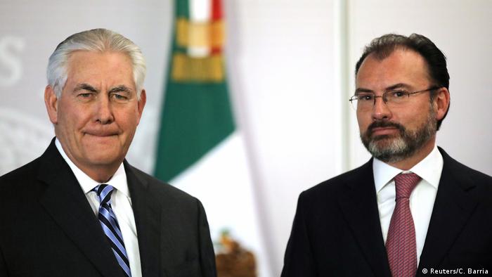 Mexiko Treffen US Außenminister Tillerson mit Amtskollege Luis Videgaray
