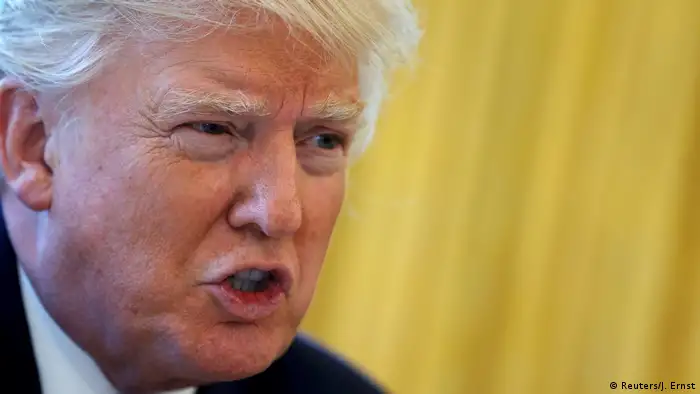 Washington US-Präsident Trump im Interview (Reuters/J. Ernst)