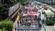 Protestzug auf der EDSA-Avenue in Manila Protestzug auf der EDSA-Avenue in Manila