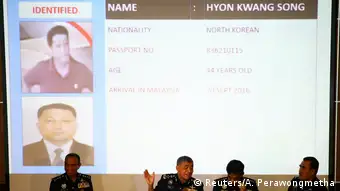 Malaysia Pressekonferenz Hyon Kwang Song
