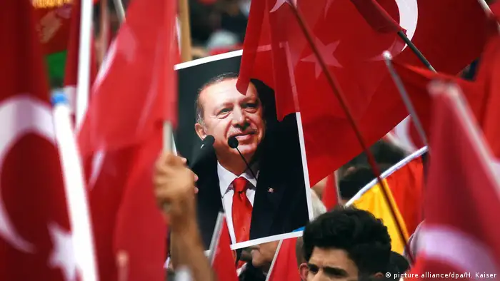 AKP Kundgebung in Ankara Recep Tayyip Erdogan