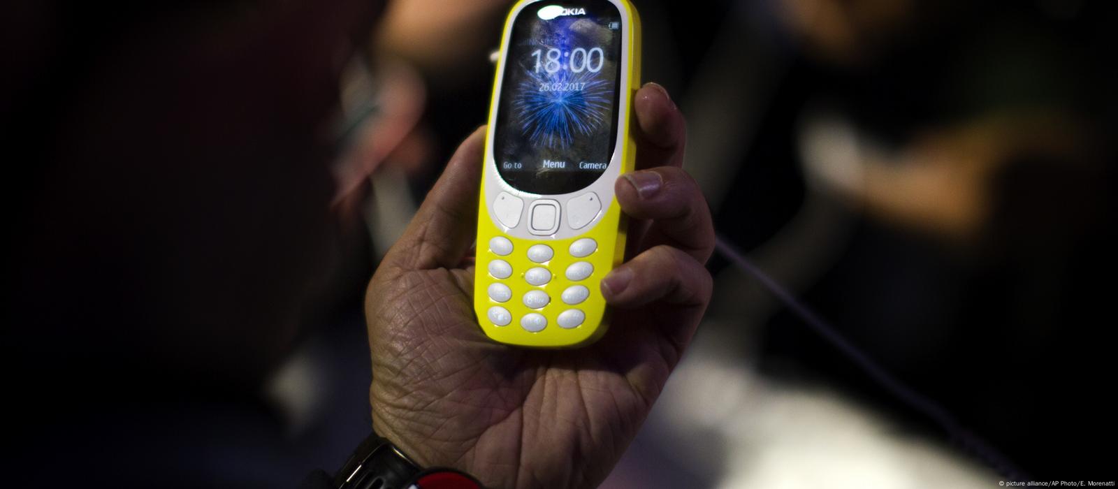 Обновленный телефон Nokia 3310 снова поступит в продажу – DW – 26.02.2017