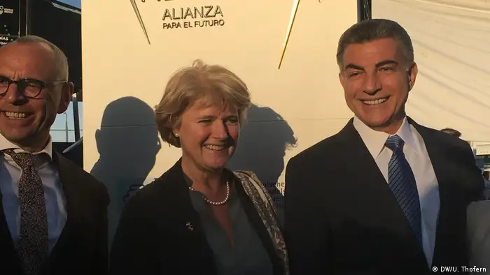 Monika Grütters en Puebla.