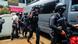 Indonesien Polizeieinsatz nach einer Explosion in Bandung Indonesien Polizeieinsatz nach einer Explosion in Bandung