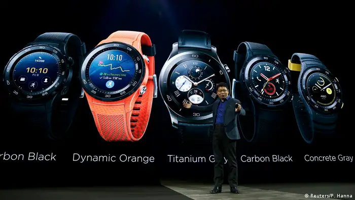 El nuevo reloj inteligente de Huawei presentado en la MWC.