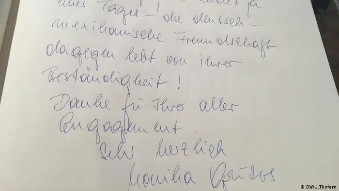 Monika Grütters Mexiko (DW/U.Thofern)