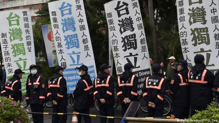 Taiwan Proteste zum 70. Jahrestag des 228-Zwischenfalls