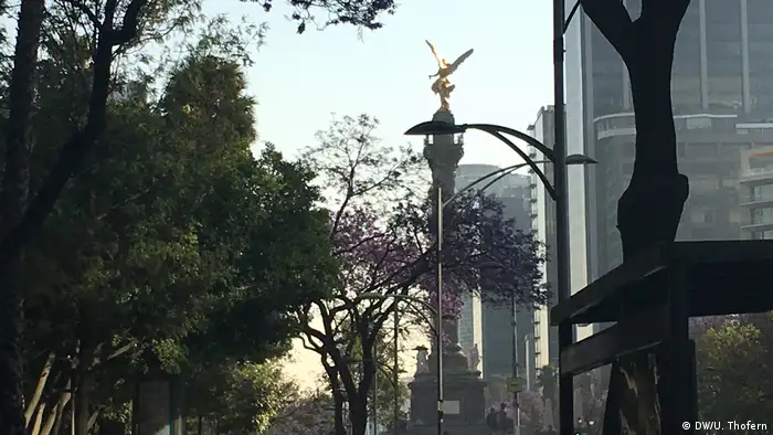 Engel der Unabhängikeit in Mexiko City (DW/U. Thofern)