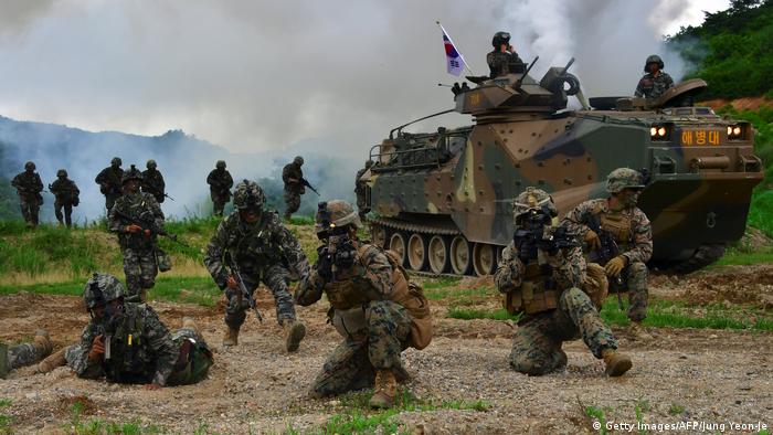 Südkorea Gemeinsame Militärübung mit der USA