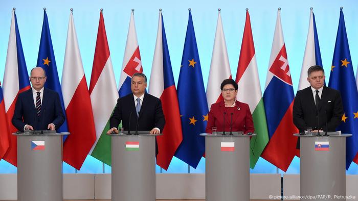 Polen | Ministerpräsidenten der Visegrad-Staaten in Warschau