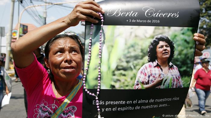 Honduras Aktivistin getötet