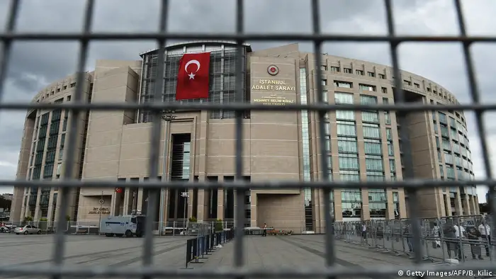 Türkei - Istanbul Justizpalast (Getty Images/AFP/B. Kilic)