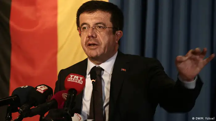 Deutschland Nihat Zeybekci im Senatshotel in Köln (DW/M. Yüksel)