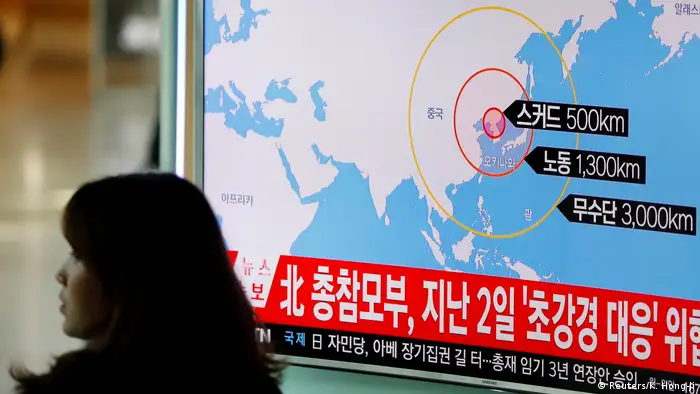 Nordkorea Raketentest