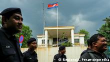 23.02.2017 *** Malaysian Police officers gather before a protest organized by Members of the youth wing of the National Front, Malaysia's ruling coalition, in front of the North Korea embassy, following the murder of Kim Jong Nam, in Kuala Lumpur, Malaysia, February 23, 2017. REUTERS/Athit Perawongmetha/Files