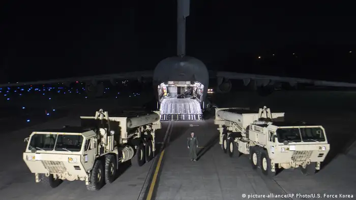 Südkorea US-Raketenabwehrsystem THAAD