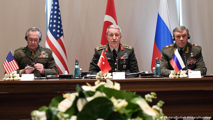 Türkei Stabschefs der Türkei, Russlands und der USA beraten über Sicherheitsfragen