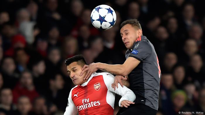 Championsleague Arsenal London gegen FC Bayern München (Reuters/H. McKay)