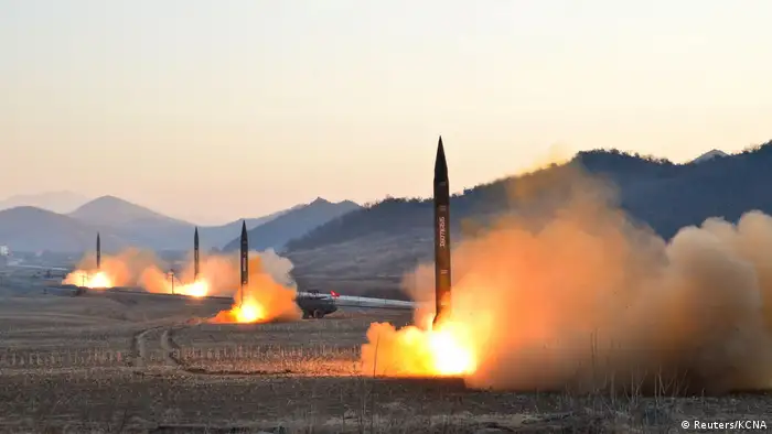 Nordkorea Raketentest bei Hwasong (Reuters/KCNA)