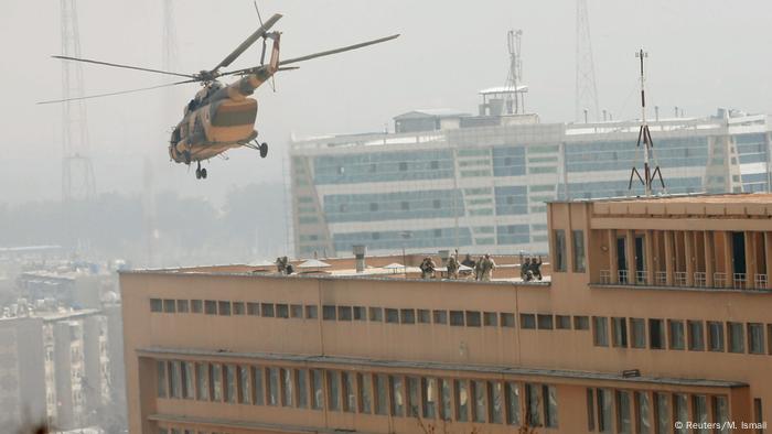 Afghanistan Angriff auf das Militärkrankenhaus in Kabul (Reuters/M. Ismail)