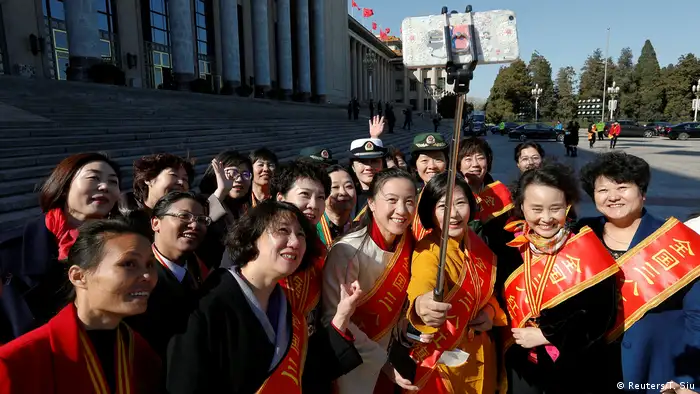 Internationaler Frauentag in Peking