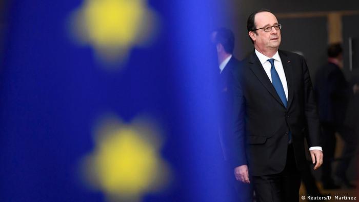 Belgien EU-Gipfel in Brüssel | Francois Hollande (Reuters/D. Martinez)
