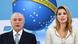 Brasilien Präsident Michel Temer mit seiner Frau Marcela Temer Brasilien Präsident Michel Temer mit seiner Frau Marcela Temer