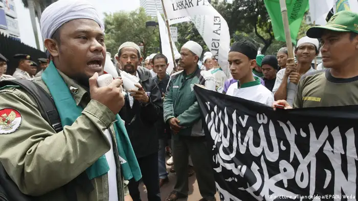 Islamic protest in Jakarta