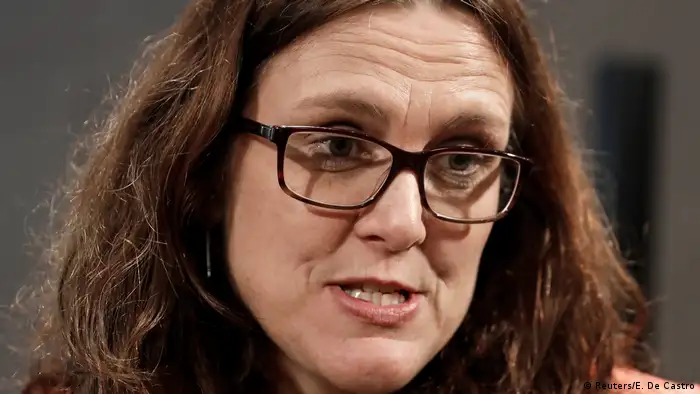 Philippinen Cecilia Malmström in Manila (Reuters/E. De Castro)