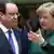 EU Gipfel in Brüssel Angela Merkel mit Francois Hollande