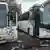 Пошкоджені автобуси на місці теракту в Дамаску