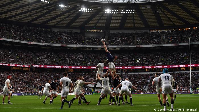 Rugby England gewinnt den Six Nations gegen Schottland (Getty Images/AFP/B. Stansall)
