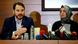 Türkei Energieminsiter Berat Albayrak und Familienministerin Fatma Betul Sayan Kaya Türkei Energieminsiter Berat Albayrak und Familienministerin Fatma Betul Sayan Kaya