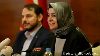 Türkische Familienministerin Fatma Betul Sayan Kaya