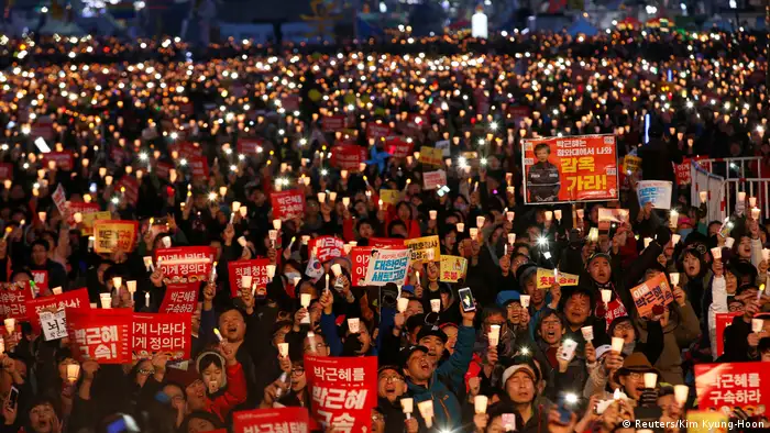 Südkorea Nach Amtsenthebung von Präsidentin Park ist die Gesellschaft weiter gespalten