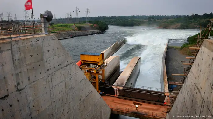 Bujagali dam in Uganda