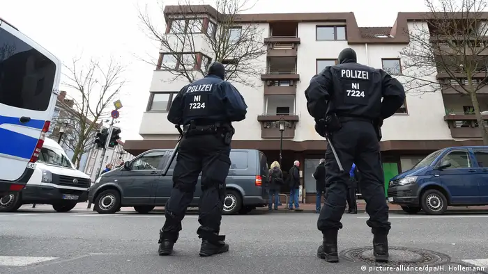 Deutschland Razzia gegen radikale Islamisten in Hildesheim