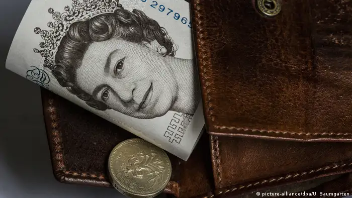 England Währung Britische Pfund (picture-alliance/dpa/U. Baumgarten)