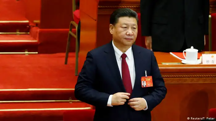 China Nationaler Volkskongress in Peking Xi Jinping