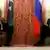 Russland Premierminister Syrien Fayez Seraj & Außenminister Sergei Lawrow