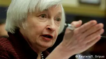 USA Notenbank Fed erhöht erneut leicht den Leitzins | Janet Yellen