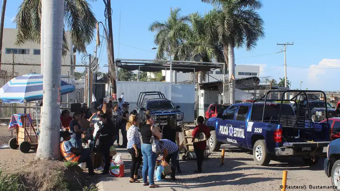 Mexiko Juan Jose Esparragoza Monzon aus Gefängnis entkommen in Culiacan (Reuters/J. Bustamante)