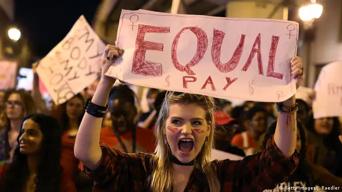 USA Demonstration Internationaler Frauentag in Miami (Getty Images/J. Raedler)