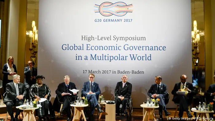 Deutschland G20 - Symbol - Baden Baden (Getty Images/AFP/T. Kienzle)