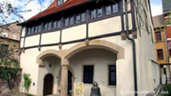 Deutschland Lutherhaus in Eisleben