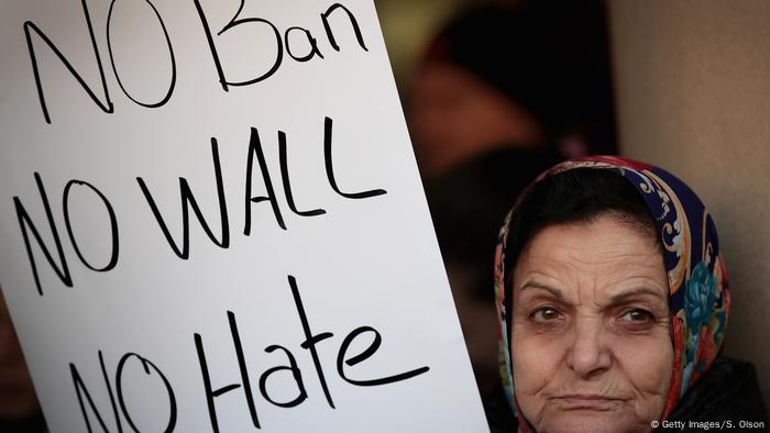 USA Chicago - Proteste gegen Trumps Einreisestopp (Getty Images/S. Olson)